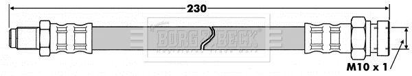 BORG & BECK Pidurivoolik BBH7502